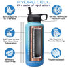 Picture of HYDRO CELL Stainless Steel Insulated Water Bottle with Straw - For Cold & Hot Drinks - Metal Vacuum Flask with Screw Cap and Modern Leakproof Sport Thermos for Kids & Adults (Sky/Blue 32oz)