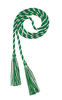 Picture of Graduation Honor Cord - Kelly/Natural - Every School Color Available - Made in USA - by Tassel Depot