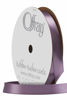 Picture of Berwick Offray 995822 3/8" Wide Single Face Satin Ribbon, Amethyst Purple, 6 Yds