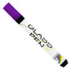 Picture of Glass Pen Window Marker: Liquid Chalk Markers for Glass, Car Marker or Mirror Pen with Washable Paint - Car Windows, Mirror, Storefront Windows, Parade & Party, Holiday (Purple, Fine Tip)