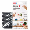 Picture of Sugru by Tesa - All Purpose Super Glue, Moldable Craft Glue for Indoor & Outdoor - Adhesive Glue for Creative Fixing, Repairing, Bonding & Personalizing - 3 Pack - Black (3.5g/ea)