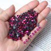 Picture of LPBeads 2000 Pieces SS20 Fuchsia Hotfix Rhinestones Flatback Round Crystal Glass Rhinestones Gems for Crafts Nail Face Art Clothes Shoes Bags DIY