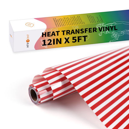 HTVRONT Printable Heat Transfer Vinyl for Dark Fabric - 6 Sheets 8.5x11  Heat Transfer Paper for T Shirts