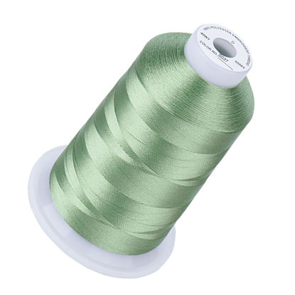 Simthread Embroidery Thread Holly Green S041 5500 Yards, 40wt 100%  Polyester