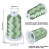 Picture of Simthread Embroidery Thread Grey Green S037 5500 Yards, 40wt 100% Polyester for Brother, Babylock, Janome, Singer, Pfaff, Husqvarna, Bernina Machine