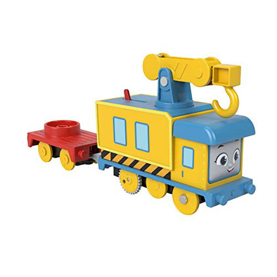 Picture of Thomas & Friends Motorized Toy Carly The Crane Battery-Powered Rail Vehicle For Preschool Pretend Play Ages 3+ Years