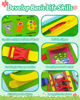 Picture of Gojmzo Busy Board Montessori Toys for 1 2 3 Year Old Boys & Girls Gifts, Sensory Toys for Toddlers 1-3, Autism Educational Travel Toys, Preschool Activities Learning Basic Dress Skills (Green)