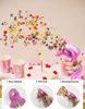 Picture of Happy Birthday Banner | Foil Mylar Birthday Party Decoration (Gold) and Free 1pcs Confetti Poppers Firework Guns