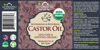 Picture of US Organic Castor Oil, USDA Certified Organic,Expeller Pressed, Hexane Free, 100% Pure & Natural moisturizing and emollient properties, For Skin, Hair Care, Eyelashes, DIY projects (8 oz (240 ml))