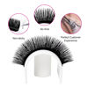 Picture of Eyelash Extension L Curl Mix Easy Blooming Lash Extensions Rapid Volume Lash Extensions Self Fanning Eyelash Extensions .03 .05 .07 (0.05-L, 8-14mm)