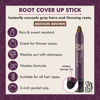 Picture of Style Edit Root Touch Up Stick for Medium Brown Hair, Root Concealer for Gray Hair Coverage, Temporary Hair Color, Premium Hair Shading Sponge Pen, Hair Makeup Root Cover Up, Travel Size, 0.11 oz Stick 2 Pack