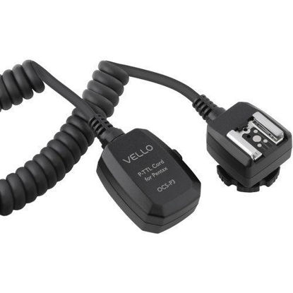 Picture of Vello Off-Camera TTL Flash Cord for Pentax Cameras (3')
