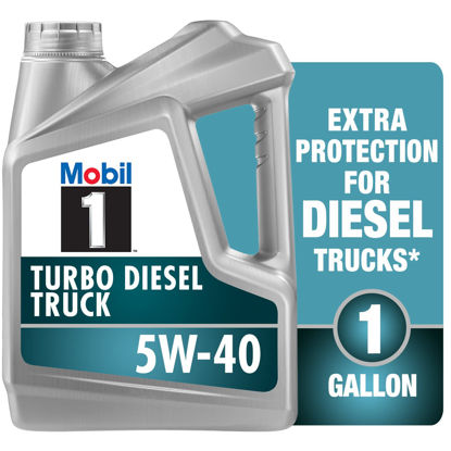 Picture of Mobil 1 Turbo Diesel Truck Full Synthetic Motor Oil 5W-40, 1 Gal