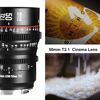 Picture of Meike 50mm T2.1 S35 Manual Focus Wide Angle Prime Cinema Lens for Canon EF Mount and Cine Camcorder EOS C100 Mark II, EOS C200, EOS 300 Mark II, EOS C300 Mark III, Zcam E2-S6 6K