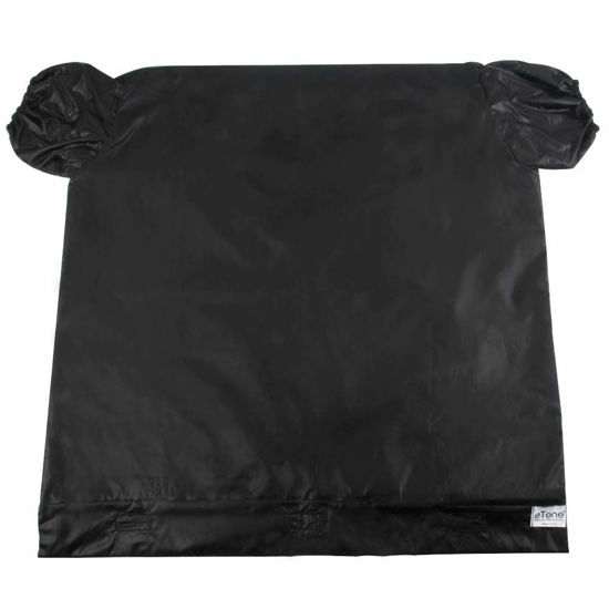 Picture of eTone Darkroom Film Changing Bag Smooth Lightweight Fabric Film Developing Equipment Zipper Bag Anti-Static Double High Density Layer Load 22X22.8'' Only 5 Ounces Photography Accessorie (ZHAD)