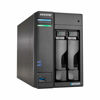 Picture of Asustor Lockerstor 2 Gen2 AS6702T - 2 Bay NAS, Quad-Core 2.0 GHz CPU, 4X M.2 NVMe Slots (PCIe 3.0), Dual 2.5GbE, 4GB DDR4 RAM, Network Attached Storage (Diskless)