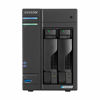 Picture of Asustor Lockerstor 2 Gen2 AS6702T - 2 Bay NAS, Quad-Core 2.0 GHz CPU, 4X M.2 NVMe Slots (PCIe 3.0), Dual 2.5GbE, 4GB DDR4 RAM, Network Attached Storage (Diskless)