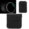 Picture of Lens Filter Storage Bag, Lens Filter Case Anti Shock Soft Nylon Photography Lens Filter Insert Filter Pouch for Filters Up to 82mm