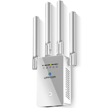 Picture of 2023 WiFi Extender WiFi Booster, Cover up to 9800 sq.ft & 50 Devices WiFi Range Extenders Signal Booster for Home, Wireless Internet Signal Amplifier with Ethernet Port, Wi Fi Repeater Easy Setup.