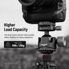 Picture of NEEWER Low Profile Tripod Head, Heavy Duty Low Center of Gravity Ballhead with Damping, Dual 360° Panorama Structure on Arca Plate & Base for Tripod Monopod Camera Camcorder, Max Load 55lb/25kg, GM29