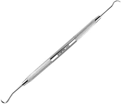 Picture of Professional Dental Tartar Scraper Tool - Dental Pick, Double Ended Tartar Remover for Teeth, Plaque Remover, Tooth Scraper (6 Inch, Silver, 1)