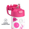 Picture of THERMOS FUNTAINER 12 Ounce Stainless Steel Vacuum Insulated Kids Straw Bottle, Barbie