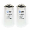 Picture of TEMCo 70+7.5 uf/MFD 370-440 VAC Volts Round Dual Run Capacitor 50/60 Hz AC Electric - Lot -2 (Optional uf/MFD, Voltage and Lot Quantities Available)