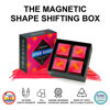 Picture of SHASHIBO Shape Shifting Box - Award-Winning, Patented Fidget Cube w/ 36 Rare Earth Magnets - Transforms Into Over 70 Shapes, Gift Box, Download Fun in Motion Toys Mobile App (Optical Illusion, 4 pack)