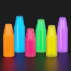 Picture of Exquisite Blacklight Party Glow Cups - Assorted Colors - Disposable Cups For Party - Blacklight Reactive Glow In The Dark Cups For Birthday Party - Food Safe - Neon Cups (120, 2 Ounce Shot Glass)