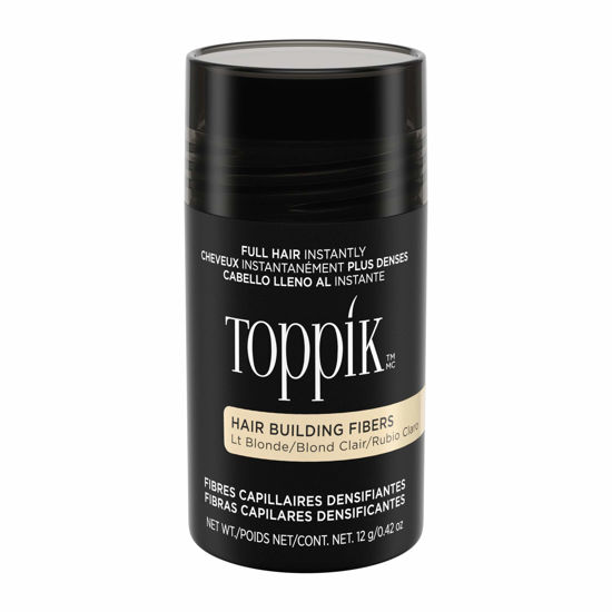 Picture of TOPPIK Hair Building Fibers, Light Blonde, 0.42 Ounce