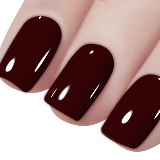 Picture of Vishine Gelpolish Professional UV LED Soak Off Varnish Color Gel Nail Polish Manicure Salon Dark Red(1418)