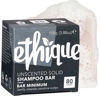 Picture of Ethique Bar Minimum - Unscented Solid Sulfate free Shampoo Bar for sensitive Scalps - Vegan, Eco-Friendly, Plastic-Free, Cruelty-Free,3.88 oz (Pack of 1)