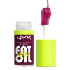 Picture of NYX PROFESSIONAL MAKEUP Fat Oil Lip Drip, Moisturizing, Shiny and Vegan Tinted Lip Gloss - That's Chic (Deep Berry)