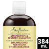 Picture of Shea Moisture Jamaican Black Castor Oil Strengthen & Restore Shampoo, Shea Butter, Peppermint & Apple Cider Vinegar, Sulfate Free, Chemically Processed Hair, 13 Fl Oz Ea (Pack of 4)