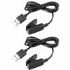 Picture of Charger for Garmin Forerunner 35 230 235 630 645 735XT, Approach S20 G10, Vivomove HR, Lily, Replacement Charging Cable Clip Data Sync Cord for Garmin Smart Watch [2Pack, 3.3ft/1m]