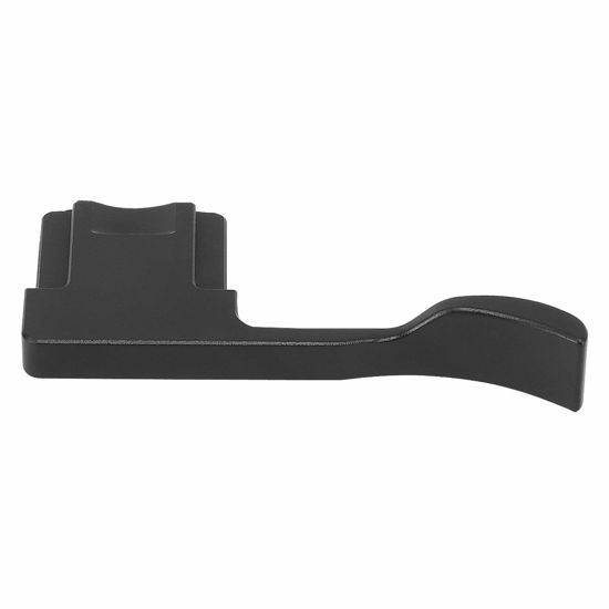 Picture of Haoge THB-GR3B Metal Hot Shoe Thumb Up Rest Hand Grip for RICOH GR III X GRIII GR3 GR3X Camera Black