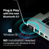 Picture of USB Bluetooth Adapter for PC 5.1 - Bluetooth Dongle 5.1 USB Bluetooth Dongle for PC - Windows 11/10 Plug and Play. for Computer Desktop, Laptop, Mouse, Keyboard, Printers, Headsets, Speakers.