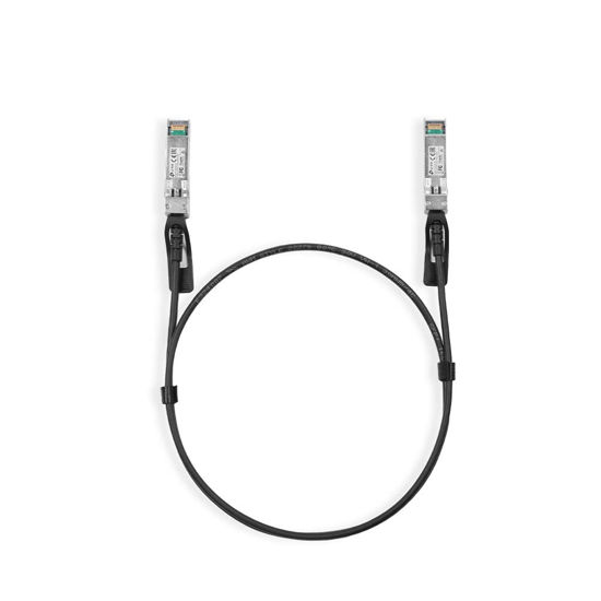 Picture of TP-Link TL-SM5220-1M | 1 Meter/ 3.3 Feet 10G SFP+ Direct Attach Cable (DAC) | Passive Twinax Cable | 10GBASE-CU SFP+ to SFP+ Connector | Plug and Play | LC Duplex Interface