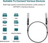 Picture of TP-Link TL-SM5220-1M | 1 Meter/ 3.3 Feet 10G SFP+ Direct Attach Cable (DAC) | Passive Twinax Cable | 10GBASE-CU SFP+ to SFP+ Connector | Plug and Play | LC Duplex Interface