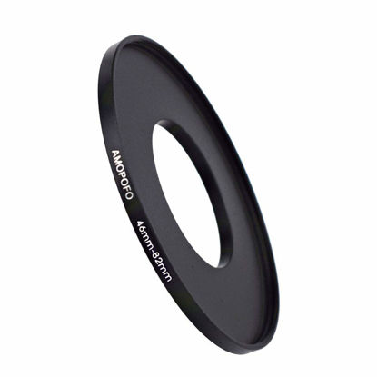 Picture of 46mm Lens to 82mm Camera Filter Ring Compatible with for All Brands 46mm Lens and 82mm UV,ND,CPL Camera Filter Accessories