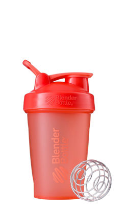 Picture of BlenderBottle Classic Shaker Bottle Perfect for Protein Shakes and Pre Workout, 20-Ounce, Coral