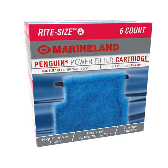 Picture of Marineland Penguin Rite-Size Cartridge,power filter cartridge, fit penguin 75 & 100,6 count