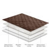 Picture of Ameritex Waterproof Dog Bed Cover Pet Blanket for Furniture Bed Couch Sofa Reversible