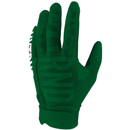 Picture of Nxtrnd G1 Pro Football Gloves, Men's & Youth Boys Sticky Receiver Gloves (Dark Green, Medium)