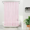 Picture of Shower Curtain Liner - Premium Clear Pink PEVA Shower Liner with 3 Magnets and Metal Grommets, Waterproof Lightweight Plastic Standard Size Shower Curtains for Bathroom - Translucent Pink