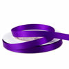 Picture of VATIN 3/8 inches Double Faced Purple Polyester Satin Ribbon - 50 Yards for Gift Wrapping Ornaments Party Favor Braids Baby Shower Decoration Floral Arrangement Craft Supplies