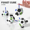 Picture of Fidget Dodecagon -12-Side Fidget Cube Relieves Stress and Anxiety Anti Depression Cube for Children and Adults with Autism (A2 White)