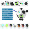 Picture of Fidget Dodecagon -12-Side Fidget Cube Relieves Stress and Anxiety Anti Depression Cube for Children and Adults with Autism (A2 White)