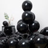 Picture of Styirl Black Party Latex Balloons - 100 pcs 5/10/12/18 inch Party Latex Ballons As Birthday Balloons/Merry Chritmas Balloons/Graduation Balloons/Balloons for Birthday/Wedding/Party decorations