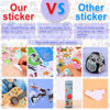 Picture of Arme 100 PCS Stickers Pack，Cute Colorful Waterproof Stickers，Vinyl Art Stickers.Stickers for Water Bottles,Skateboards and Notebooks, Laptop Stickers for Teens Girls Kids Adults